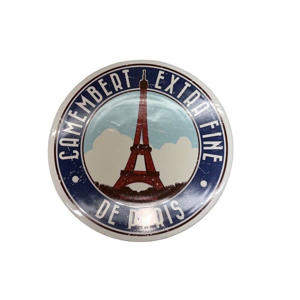 Davis & Waddell Camembert Extra Fine De Paris Round Cheese Platter